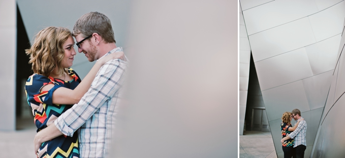 Walt Disney Concert Hall Engagement Session, Southern California Wedding Photographers, D'Avello Photography, www.davello.com